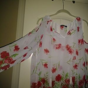 Dennis Basso Cold Shoulder Tunic